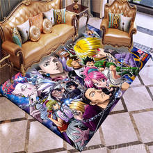 Anime HUNTER HUNTER Series Carpets Anti-Skid Home Textile Mat Non Slip Mat Outdoors Dining Room Living Room Soft Bedroom Carpet 2024 - buy cheap