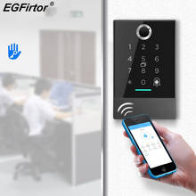 Fingerprint Access Controller Bluetooth TTLock APP Password Card Swiping Access Door Opener Panel Reader Door Lock System 2024 - buy cheap