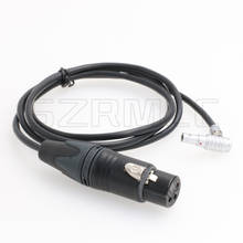 Z CAM E2 or ARRI Alexa Mini Camera Audio Input Cable Neutrik XLR 3 Pin Female to 00B 5 Pin 2024 - buy cheap