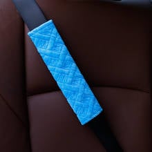 2pcs Non Slip Car Seat Belt Cover Fluffy Auto Seatbelt Safety Belt Shoulder Pad Adults Kids Car Interior Accessories 2024 - buy cheap