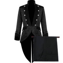 Мужской Жаккардовый костюм, черный пиджак для курения, костюм для дворцовечерние, официальный смокинг для жениха, мужские свадебные костюмы, блейзер, 2021 2024 - купить недорого