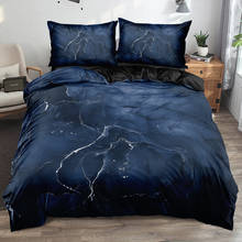 3d moderno de mármore quilt cover conjunto de cama conjuntos 3-piece consolador cobre fronha capa de edredão roupa de cama rei 200x200 para casa 2024 - compre barato