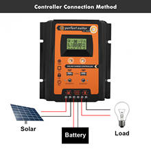 MPPT Solar Charger Controller LCD Display Timer Output Solar Panel Battery Regulator 12V/24V Dual USB Load Discharger 2024 - buy cheap