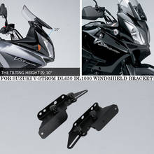 Suporte de para-brisa para motocicleta, suporte ajuste de para-brisa para suzuki v-tomada dl1000 v-display dl650 dl 1000 2024 - compre barato