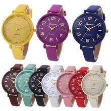 Women Casual Wrist Watches Ladies Vogue Checkers Faux Leather Analog Watch Female Clocks Women's Quartz Watch Relogio 2020 2024 - buy cheap