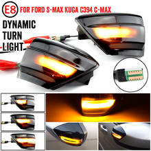 Luz de señal de giro dinámica, espejo retrovisor del coche, indicador LED intermitente para FORD Focus 2 MK2 2004 - 2008 C-MAX 2024 - compra barato