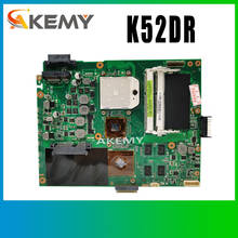 Placa base para ordenador portátil K52DR para ASUS K52DR A52DE K52DE A52DR K52D K52 placa principal original de prueba AMD 512M tarjeta de vídeo 2024 - compra barato