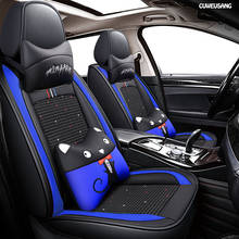 CUWEUSANG leather car seat covers for volkswagen all models vw polo passat b6 b7 b8 golf 5 6 7 touran touareg tiguan car seats 2024 - buy cheap