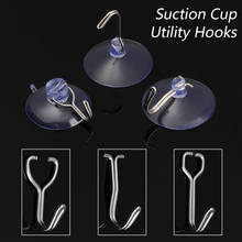 2/5 PCS New Powerful Suction Cup Hooks Heavy Duty Vacuum Suction Hooks Hanger Home Kitchen Bathroom Hooks for Christmas Hanging 2024 - buy cheap