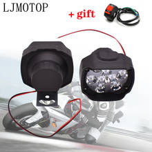 6/9 LED Motorcycle Headlight Fog Driving Lights Front Head Auxiliary Lamp For Yamaha XJR FJR 1300 FZ1 FAZER YZF R 3 25 6 FZR 600 2024 - buy cheap