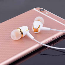 Headset 3.5mm Plug Wired Earphone with Mic Volume Control Bass Earbud for IPhone Samsung Huawei Xiaomi Phone Pc 2024 - buy cheap