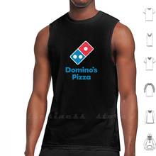 Dominos Pizza Merchandise Vest Tank Top Cotton Sleeveless Dominos Pizza Dominos Pizza Gift Dominos Pizza Merchandise Dominos 2024 - buy cheap