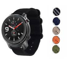 For Garmin Vivoactive 4 Nylon Watch Band Strap Huawei Watch GT GT2 46mm/ Xiaomi Huami Amazfit GTR 47mm Smart Bracelet 2024 - buy cheap