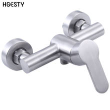 Stainless Steel Bathroom Shower Faucet Valve Wall Mounted Bathtub Shower Valve Mixer Tap Cold and Hot Water Bath Shower Faucet 2024 - buy cheap