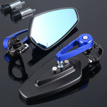 Espelhos retrovisores universais de alumínio para motocicleta, para honda cb190r cbf 125, cb600, cb190r, cr 250, cb650f 2024 - compre barato
