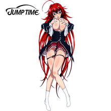 JumpTime 13 см x 4,3 см сексуальная девушка Rias Gremory Рендер наклейка кузов Машины окно багажник покрытие для автомобилей JDM евро Дрифт 2024 - купить недорого