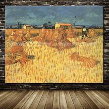 Картина Винсента Ван Гога из Прованса, ручная роспись, известная масляная живопись на холсте, Настенная картина для домашнего декора 2024 - купить недорого