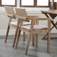 Ретро простые стулья для столовой, стул из цельного дерева, стол для кафе, стул стулья для ресторана 2024 - купить недорого