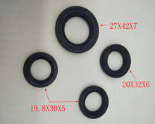 A598 Motorcycle Full Engine Oil Seal For GY6 50 80 125 150 Scooter Rubber Gear Shaft Seal GY6-125 27X42X7 20X32X6 19.8X30X5 2024 - buy cheap