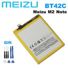 Meizu 100% Original 3100mAh BT42C Battery For Meizu M2 Note Phone Lastest Produce High Quality Battery+Free tools 2024 - buy cheap
