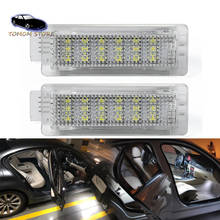 Luz led branca para porta de carro, para bmw e53, e39, z8, x1, e84, f48, x3, f25, x4, f26, f01, facelift, f07, f10, f11, f18, f32, f33, f20, f21, f22, f23, f45 2024 - compre barato