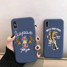 richmond finch japan tiger Phone Case for iPhone 12 mini 11 Pro XS MAX X XR 7 8 6 Plus Candy Color blue Soft Silicone Cover 2024 - buy cheap