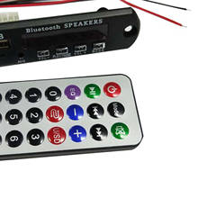 Bluetooth 5.0 Speaker Module Car MP3 Player Decoder Board FM Radio TF USB AUX 2024 - buy cheap