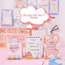 100 Sheets Kawaii Ins Style Memo Pads Sticky Notes Writing Pad Cute Stationary Study Planner Stickers Office School Supplies 2024 - buy cheap