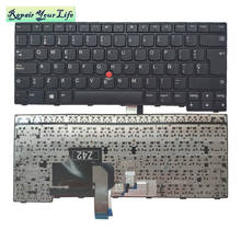 laptop keyboard SP Spanish  for lenovo E470 E475 01AX050 01AX090 01AX010 black with red pointing cap brand new parts 2024 - buy cheap