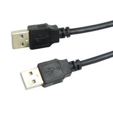 Кабель для передачи данных USB 2,0 «Папа-папа», USB 2,0 удлинитель, кабель для передачи данных USB 2,0, адаптер «Папа-папа» для USB «папа» 1,5 м, 3 м, 5 м 2024 - купить недорого