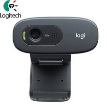 Logitech New original C270/C270i HD Webcam Widescreen 720p Video Built-in Microphone USB port Desktop PC Camera 2024 - buy cheap