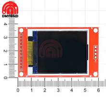 Arduino-ranura para tarjeta Micro SD de 11 Pines, módulo de pantalla TFT LCD de 1,8 pulgadas, ST7735S SPI 128x160 51/AVR/STM32/ARM 8/16 bit 8051, unidad PIC 2024 - compra barato