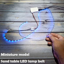 Miniature model  Sand table LED lamp belt  Sand Table Scene Lighting Modification Material About 1 m in length 2024 - buy cheap