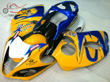 Free Custom fairing kits for Suzuki 2008 2009 2010 2014 GSX 1300R GSXR1300 yellow Corona motorcycle fairings set GSX R1300 08-14 2024 - buy cheap