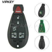 Remotekey de entrada sin llave de control remoto fob Fobik 5 botón de pánico para Dodge Grand Caravan 2008, 2009, 2010, 2011, 2012 M3N5WY783X 2024 - compra barato