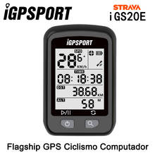 IGPSPORT-ordenador con GPS para bicicleta, velocímetro Compatible con STRAVA, odómetro, iGS20E 2024 - compra barato