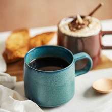 Taza de café de cerámica de horno japonés de 425ml, taza de leche con personalidad, taza para beber 2024 - compra barato