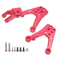 KYX CNC Adjustable Front Shock Bracket for 1/10 rc Crawler Car SCX10-II 90046 2024 - buy cheap