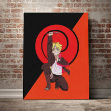 Uzumaki boruto anime pintura em tela decoração da parede arte fotos quarto estudo casa sala de estar decoração cópias cartaz 2024 - compre barato