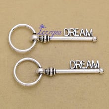 15pcs/lot--51mm, Antique silver plated dream key charms ,DIY supplies, Jewelry accessories 2024 - buy cheap