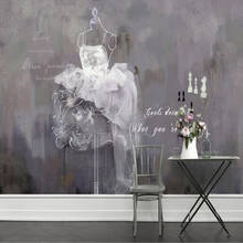 Papel tapiz 3D personalizado, mural de estilo nórdico, fondo minimalista moderno, pared de TV, dormitorio de boda, pintura decorativa, papel tapiz 2024 - compra barato