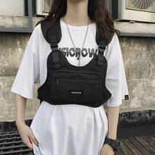 Hip-hop streetwear waist bag ladies chest equipment bag tactical vest unisex casual tactical practical chest bag 2024 - buy cheap