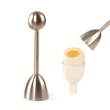 100 шт., нож для ракушек из нержавеющей стали, нож для яиц, нож для ракушек, металлическое вареное, сырое яйцо, открытый инструмент, креативный кухонный инструмент для яиц 2024 - купить недорого