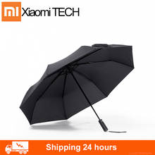 Original Xiaomi Mijia Automatic Folding Umbrella, Suitable for Sunny and Rainy Day Aluminum Windproof Sunshade Thermal Insulatio 2024 - buy cheap