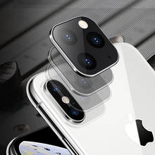 Алюминиевая защитная крышка для объектива iPhone X MAX с функцией замены секунд на iPhone11 Pro MAX 3 2024 - купить недорого