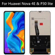 Pantalla LCD táctil para móvil, montaje de digitalizador de repuesto para Huawei Nova 4E y P30 lite, Nova4E 2024 - compra barato