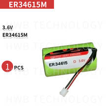 Hot sale Brand New ER34615M EVE ER34615M 3.6v 19000mAh with plug PLC Lithium Battery for sanyo 1PCS/lot free drop shipping 2024 - buy cheap