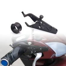 Punho da motocicleta cruise acelerador braçadeira realease sua mão aperto para suzuki dr 350 xt 600 go carrinho clipon universal controle de cruzeiro 2024 - compre barato