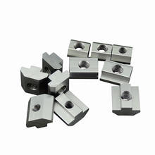 T Block square nuts M3 M4 M5 M6 M8 Slot t nut Sliding hammer nut for 2020 3030 4040 Aluminum profile fasten nuts 2024 - buy cheap