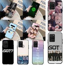 Hpchcjhm estético kpop got7 caso de telefone para samsung s20 plus ultra s6 s7 borda s8 s9 mais s10 5g 2024 - compre barato